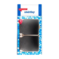 Розетка Smartbuy "Сатурн" 2гн. 16A С/З пластик с крышкой бежевый