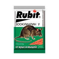 Гранулы Рубит Зоокумарин+ сыр 200г (1/35)