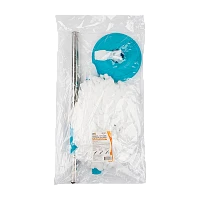 Швабра для пола Рыжий кот «Торнадо» 115см телескопическая с насадкой из микрофибры (1/10/40)