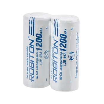 Аккумулятор ROBITON 1200NC4/5A SR2, в упак 50 шт (2/50/400)