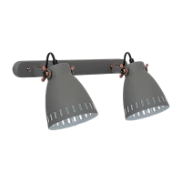 Светильник настенный Camelion WML-428-2 New York 40W 230V E27 серый (1/6)