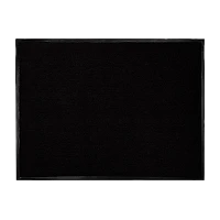 Коврик придверный VORTEX "TRIP" 90х120см ребристый черный (1/8)