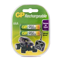 Аккумулятор бытовой GP HR03 AAA BL2 NI-MH 950mAh в пластиковой упаковке (2/20/200)