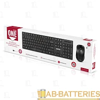 Набор клавиатура+мышь беспроводной Smartbuy 240385AG ONE черный (1/20)