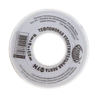 Тефлоновая уплотнительная лента (ФУМ), 19 мм x 15 м x 0,12 мм, 5 шт/уп, AVIORA PROFFI (1/100)