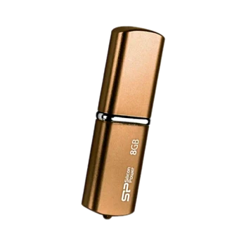 Флеш-накопитель Silicon Power LuxMini 720 8GB USB2.0 пластик бронзовый