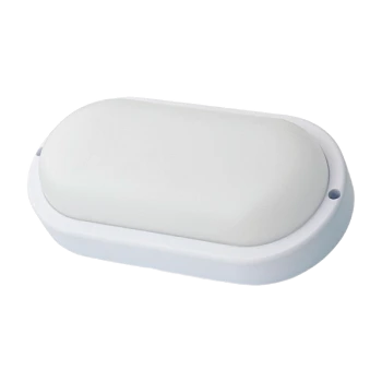 Светильник влагозащищенный Ultraflash LBF-0401S 12W 220V LED IP65 с датчиком движения 160мм белый (1