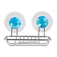 Мыльница подвесная прямоугольная Рыжий кот W2791 2 присоски (1/12)