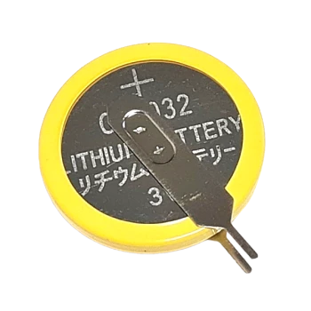 Элемент питания ET CR2032-VC2/10 PK1 2-ножки, вертикальный монтаж, литиевый элемент, 3V