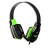 Наушники полноразмерные Defender G-320 Warhead с микр. игровые черный зеленый (1/20)