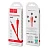 Кабель AUX HOCO UPA18 Jack 3.5mm (m)-Lightning (m) 1.0м TPE красный (1/31/310)