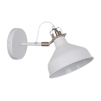 Светильник настенный Camelion WML-425 Amsterdam 40W 230V E27 хром белый (1/12)