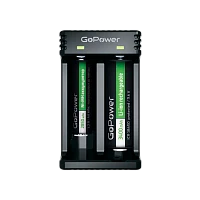 З/У для аккумуляторов GoPower ЛиЧарджер/LiCharger 4 Ni-MH/Ni-Cd/Li-ion/IMR 2 слота (1/100)