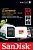 Карта памяти microSD SanDisk EXTREME 64GB Class10 UHS-I (U3) 90 МБ/сек V30 с адаптером