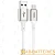 Кабель HOCO X66 USB (m)-microUSB (m) 1.0м 2.4A TPE белый (1/31/310)