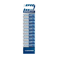 Батарейка Ergolux LR03 AAA bl12 ПРОМО Alkaline 1.5V (12/240/480)