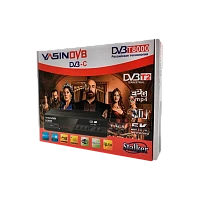 Приставка для цифрового ТВ YASIN DVB T8000 Super DVB-T/T2 металл черный (1/60)