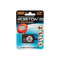Аккумулятор ROBITON 1800MHAA-2 BL2 (2/50/200)