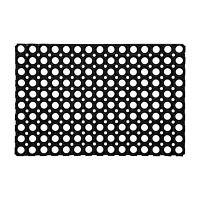 Коврик придверный VORTEX ячеистый 40х60см (1/12)