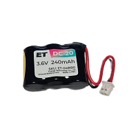 Аккумулятор ET DC-20 PK1 3.6В, 240мАч (1)