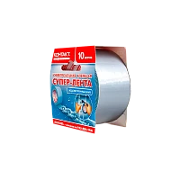 Клейкая лента Контакт ЛА 36-К10 10м универсальная каучук серый (1/6/36)