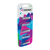 Батарейка Космос LR03 AAA BL5 Alkaline 1.5V отрывные (5/50/600)