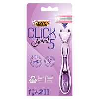 Бритва BIC "CLICK 5" 5 лезвий 2 кассеты (1/10)