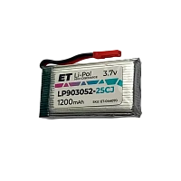 Аккумулятор ET LP903052-25CJ Li-Pol, 3.7В, 1200мАч