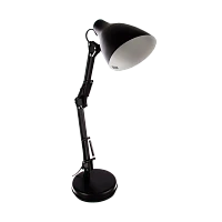 Светильник настольный Camelion KD-331 40W 230V E27 на основании черный (1/6)