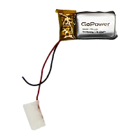 Аккумулятор Li-Pol GoPower LP601120 PK1 3.7V 100mAh с/з (1/10/250)