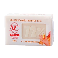 Мыло Невская Косметика Хозяйственное с глицерином 180г (1/36)