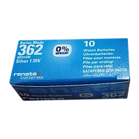 Батарейка Renata 362 (SR721SW) Silver Oxide 1.55V (1/10/100)