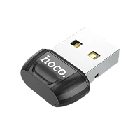 Адаптер HOCO UA18 bluetooth 5.0 черный (1/60/480)