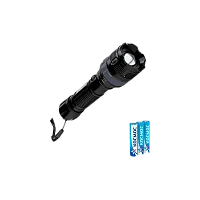 Фонарь ручной Космос 122B 2WELD от батареек 3хААА IP44 3 режима черный/серый (1/12/72)