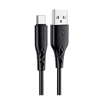 Кабель Borofone BX48 USB (m)-Type-C (m) 1м 3.0A ПВХ черный (1/360)