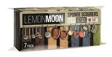 Губка для посуды Lemon Moon Retro 100х71х30мм 7шт. (1/30)