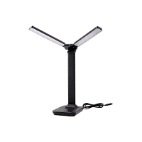 Светильник настольный Ultraflash UF-819 12W 220V на основании 3 ур.ярк. черный