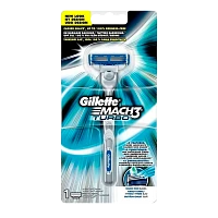 Бритва Gillette "MACH3 TURBO" 3 лезвия 1 кассета ENG (1/6)
