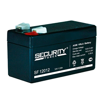 Аккумулятор свинцово-кислотный Security Force SF 12012 12V 1.2Ah (1/20)