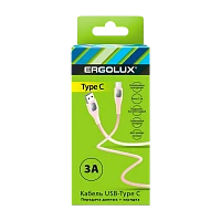 Кабель Ergolux ELX-CDC02-C14 USB (m)-Type-C (m) 1.2м 3.0A розовый в коробке (1/10/240)