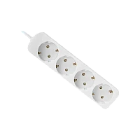 Удлинитель Defender E430 4р.С/З 10A 3.0м белый (1/30)