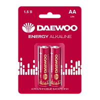 Батарейка Daewoo ENERGY LR6 AA BL2 Alkaline 1.5V (2/20/480)