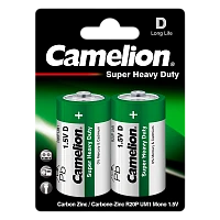 Батарейка Camelion Super R20 D BL2 1.5V (2/12/144)