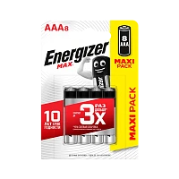 Батарейка Energizer MAX LR03 AAA BL8 Alkaline 1.5V (8/96)