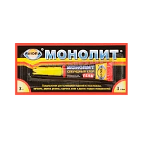Супер-клей Aviora МОНОЛИТ 3г моментальный BL1 (1/24/144)