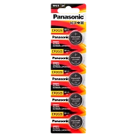 Батарейка Panasonic Power Cells CR2025 BL5 Lithium 3V CN (Китай) (5/100/500)