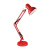 Светильник настольный Ultraflash UF-313 60W 230V на основании красный (1/12)