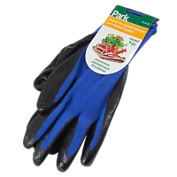 Перчатки Park EL-N126 L полиэстер+нитрил 1 пара синий черный (1/12/120)