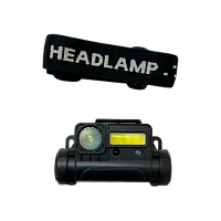 Фонарь налобный Без бренда Н-998 от аккумулятора Красный свет, датчик движения, белый свет