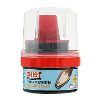 Крем-блеск для обуви CHIST 60мл с губкой бесцветный (1/12/48)